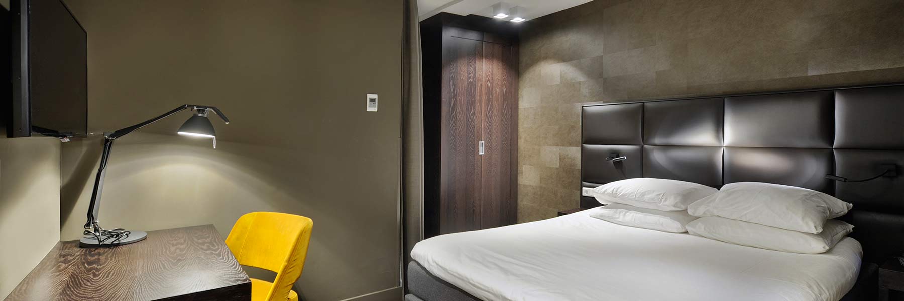 Camera doppia piccola (letto matrimoniale) Amsterdam Forest Hotel 